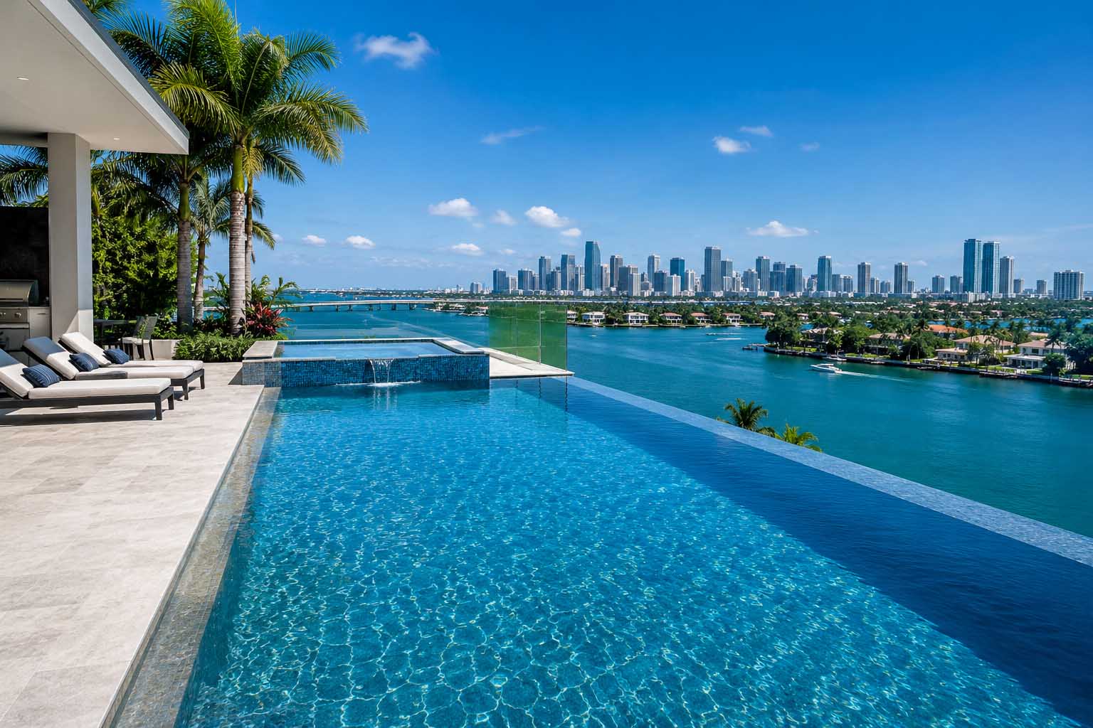 Resort style pool Wilton Manors