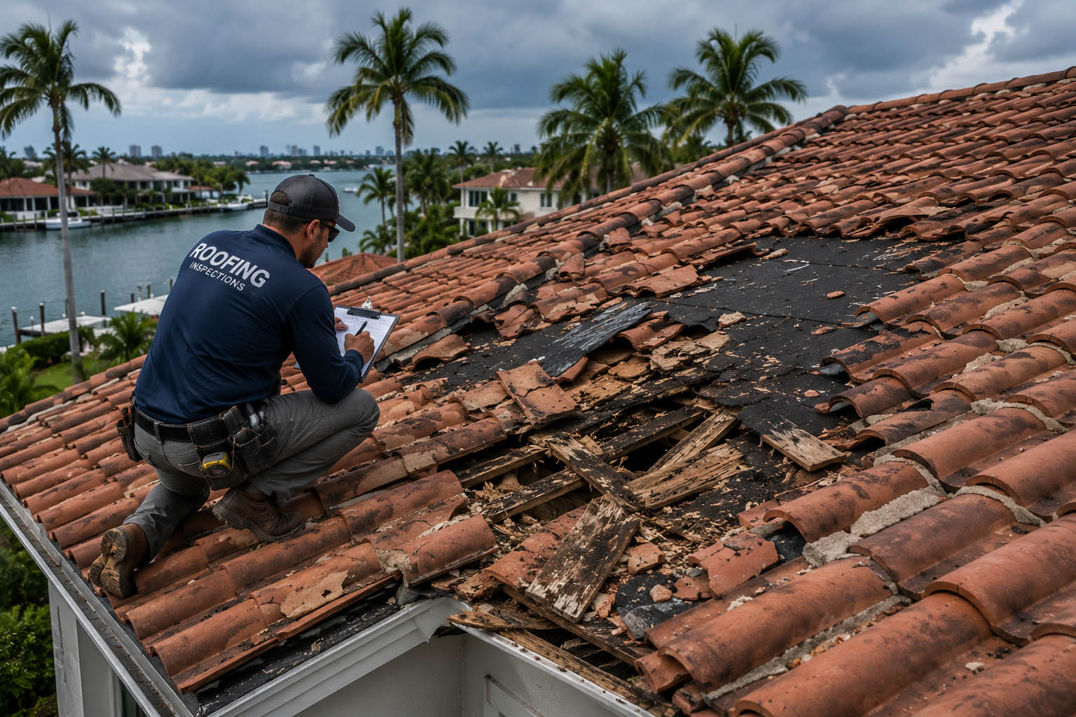 Residential roof Miami