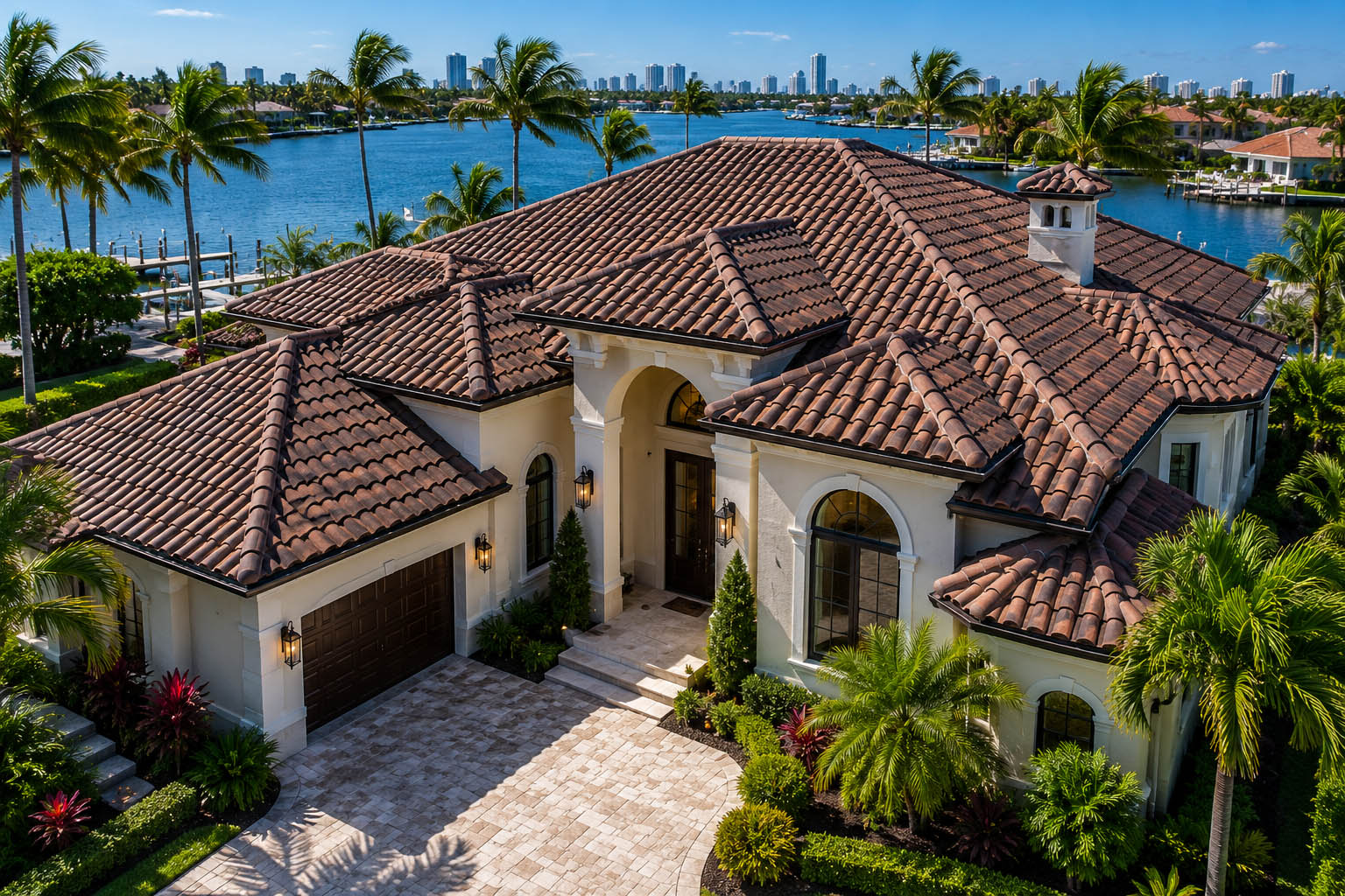 Roofing project completed