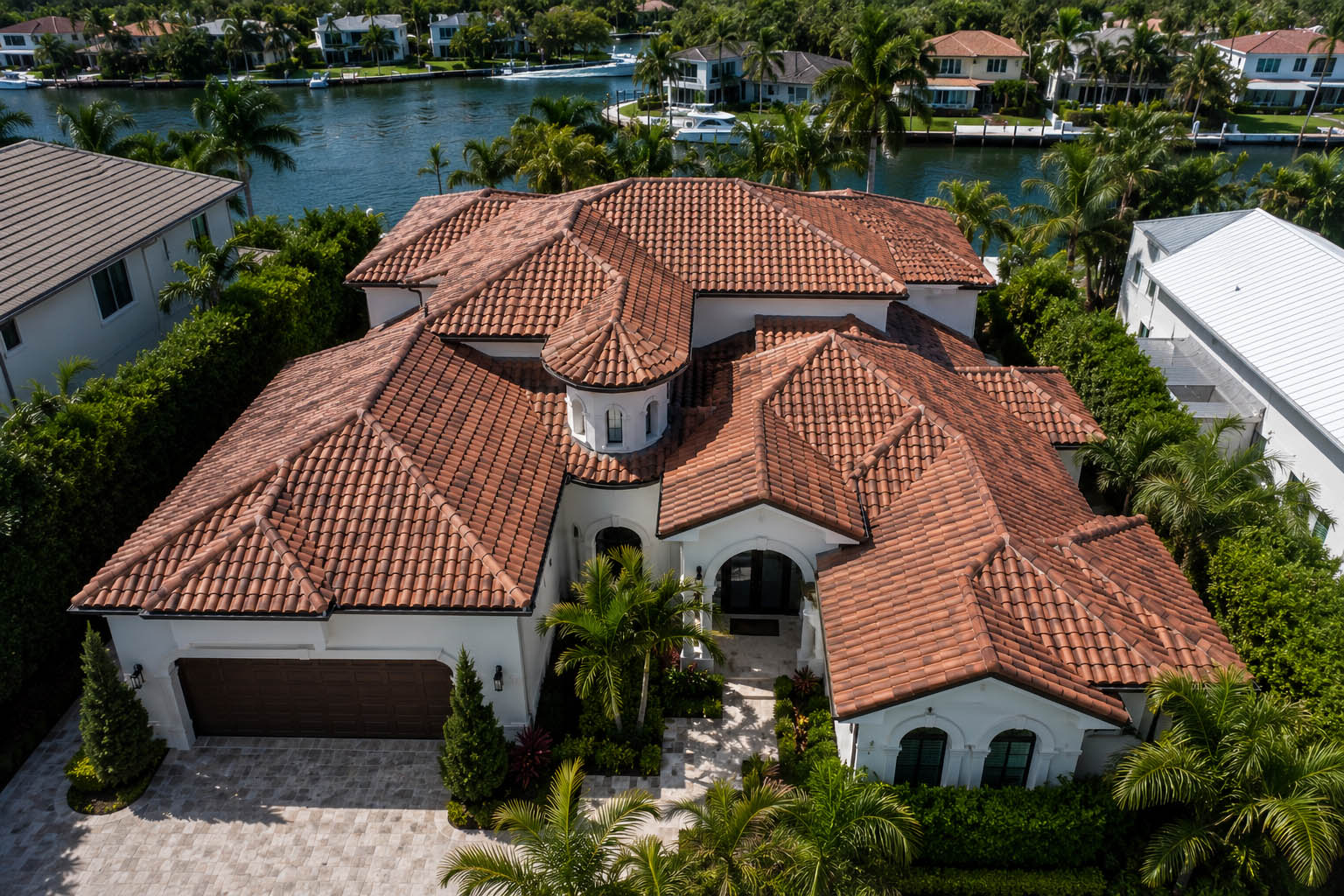 Roofing repair work